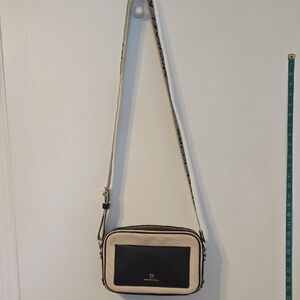 Michael Kors Black and Cream Shoulder Bag